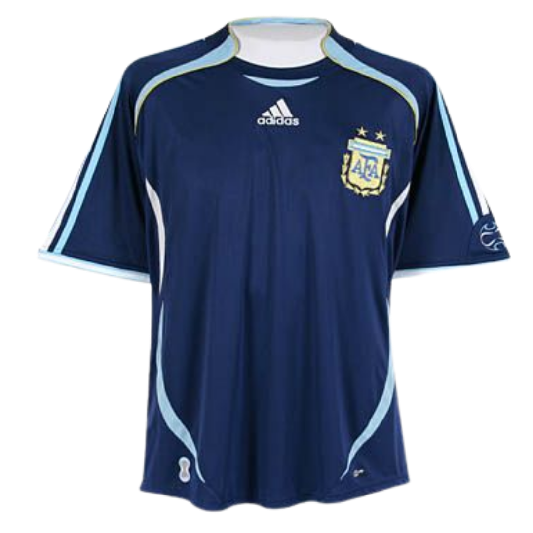 Argentina Jersey Custom Away Soccer Jersey 2006