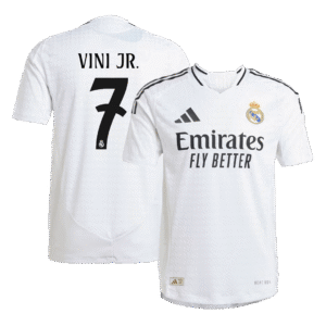 Real Madrid VINI JR. #7 Home Custom Player Version Soccer Jersey