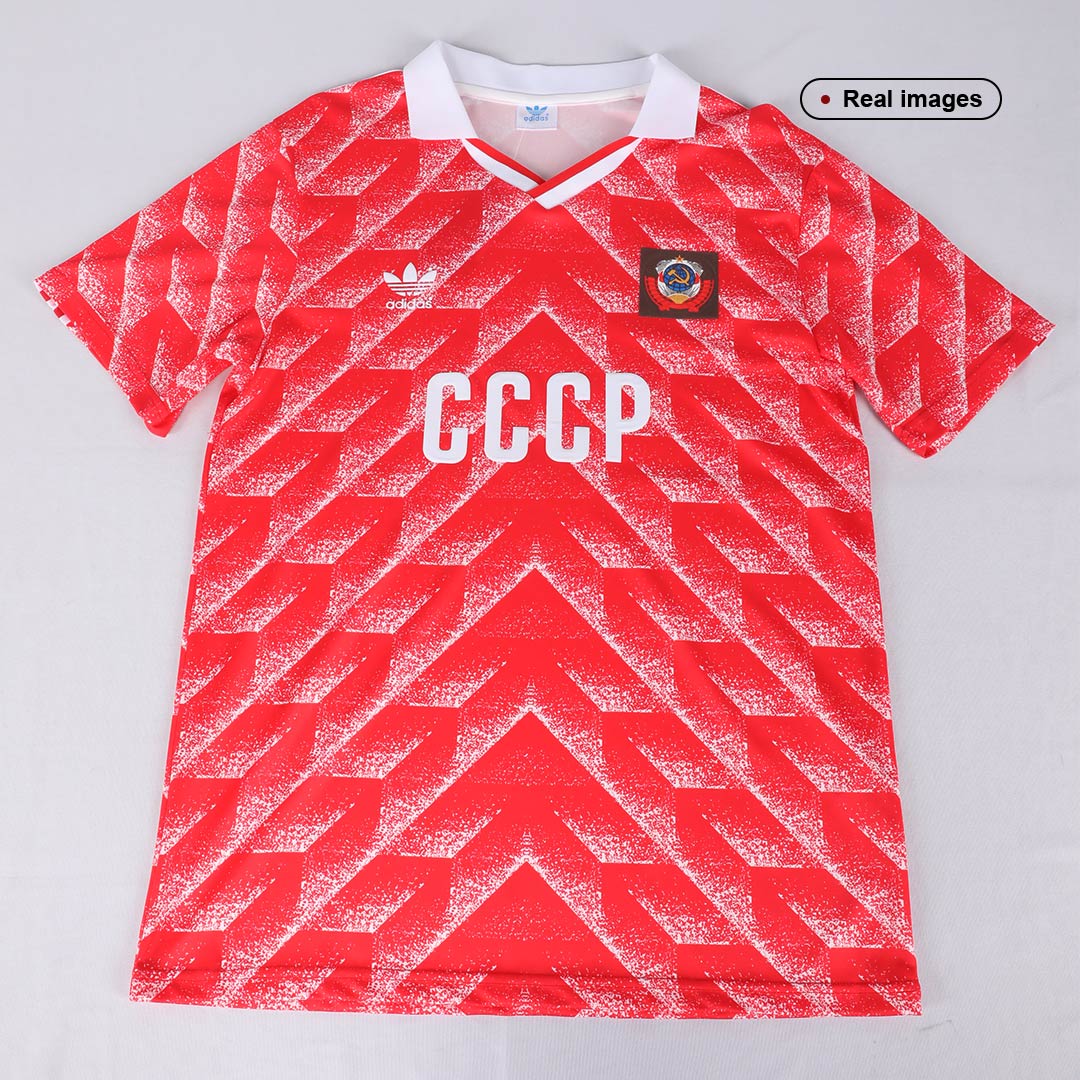 Soviet Union Jersey Home Soccer Jersey 1987/88 - Image 8