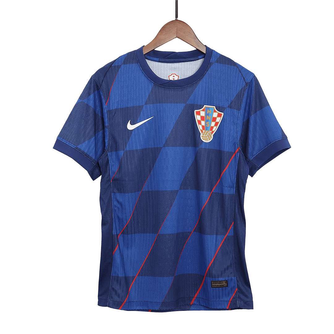 Croatia Away Custom Player Version Soccer Jersey Euro - Image 4