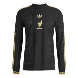 Mexico Third Away Custom Player Version Long Sleeve Soccer Jersey 2025 - Gold Cup