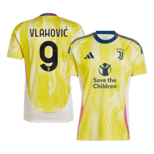 Juventus Jersey Custom VLAHOVIĆ #9 Soccer Jersey Away