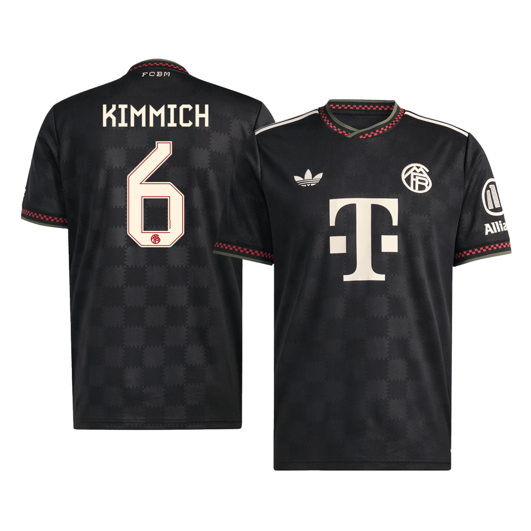 Bayern Munich KIMMICH #6 Soccer Jersey Third Away 2025/26 Custom Shirt