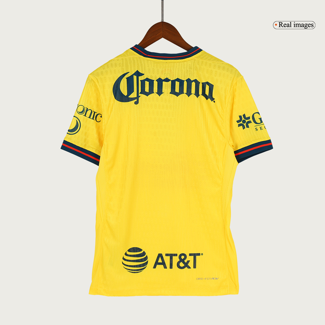 Club America Aguilas Home Custom Player Version Soccer Jersey - Image 5