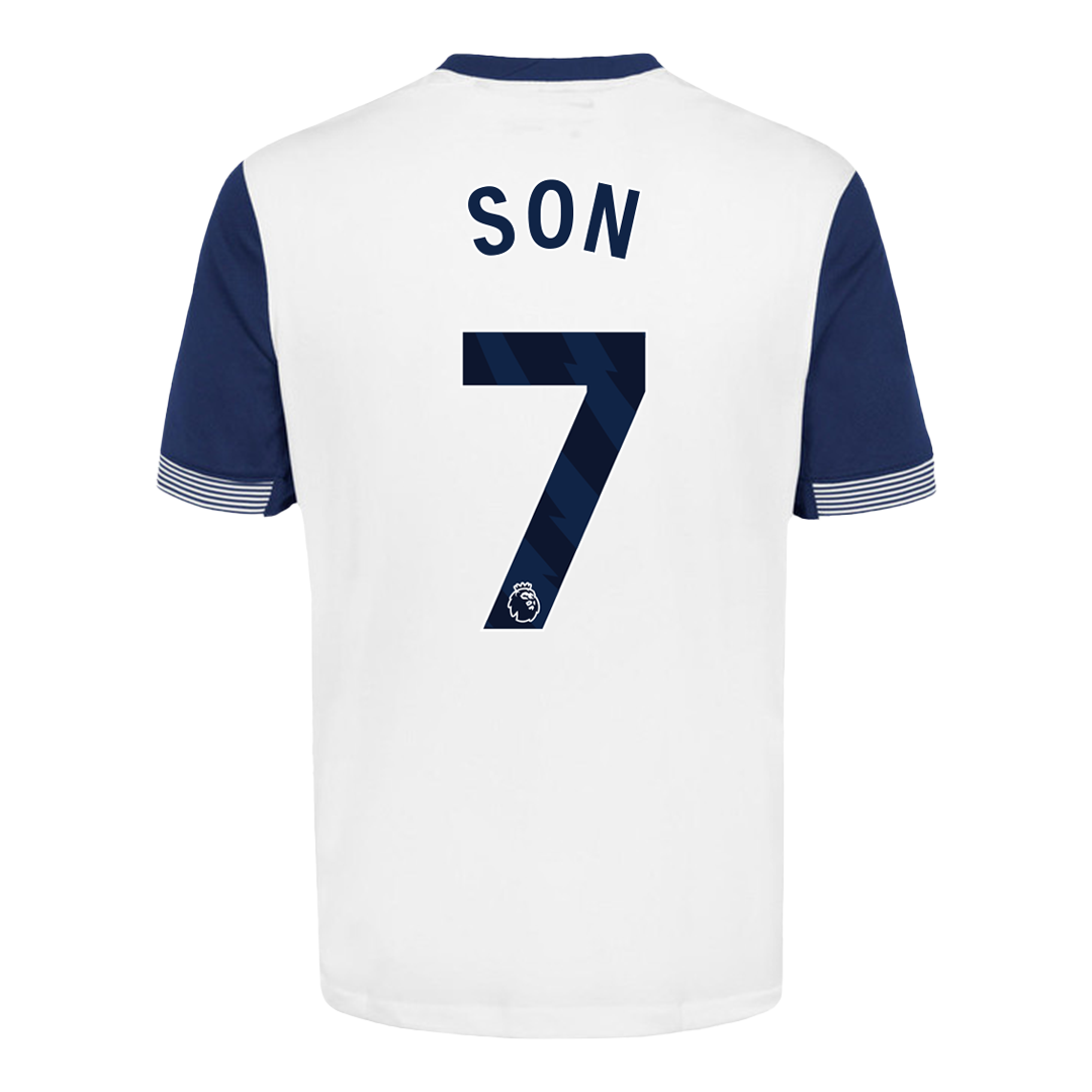 SON #7 Tottenham Hotspur Soccer Jersey Home Custom Shirt - Image 3