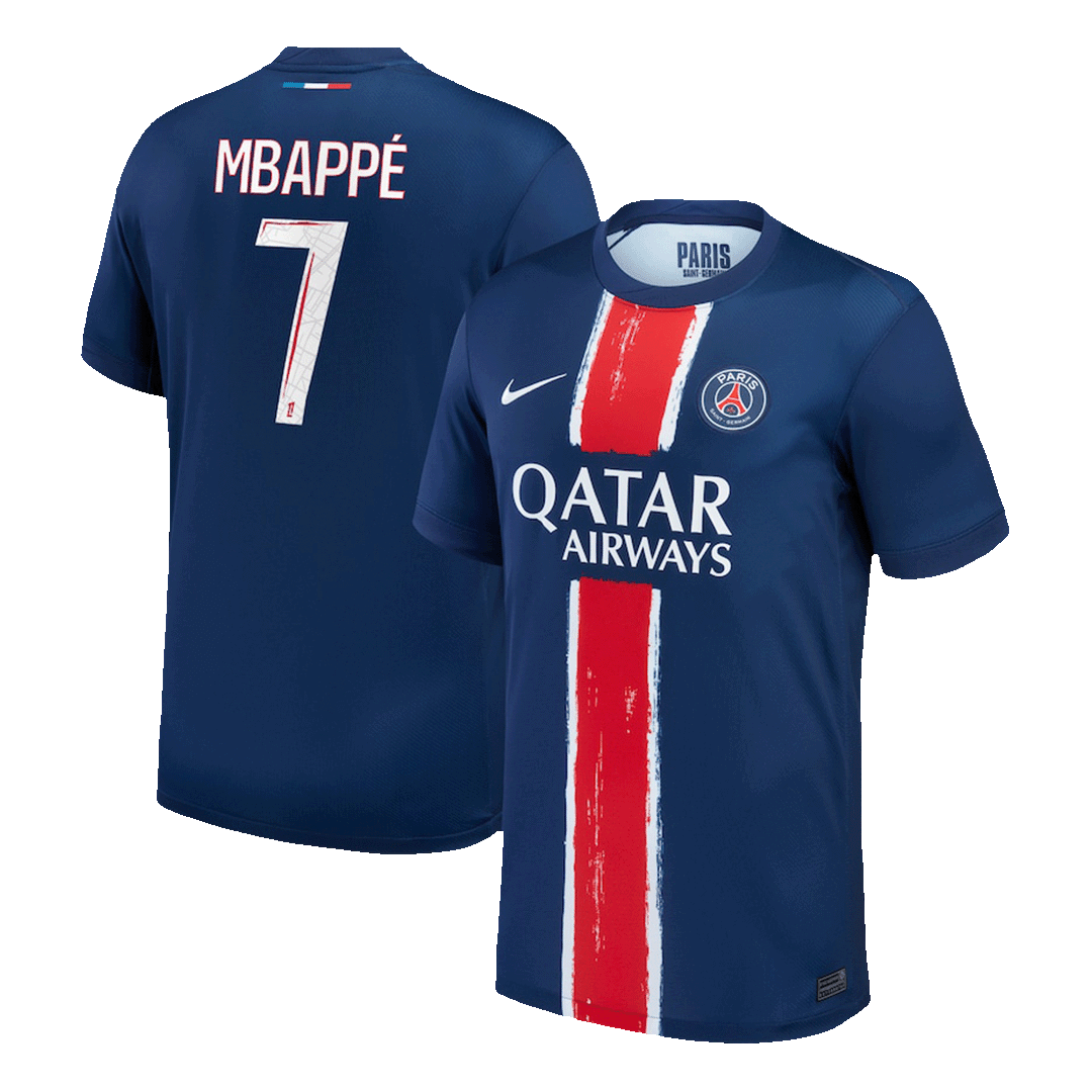 PSG MBAPPÉ #7 Soccer Jersey Home Custom Shirt
