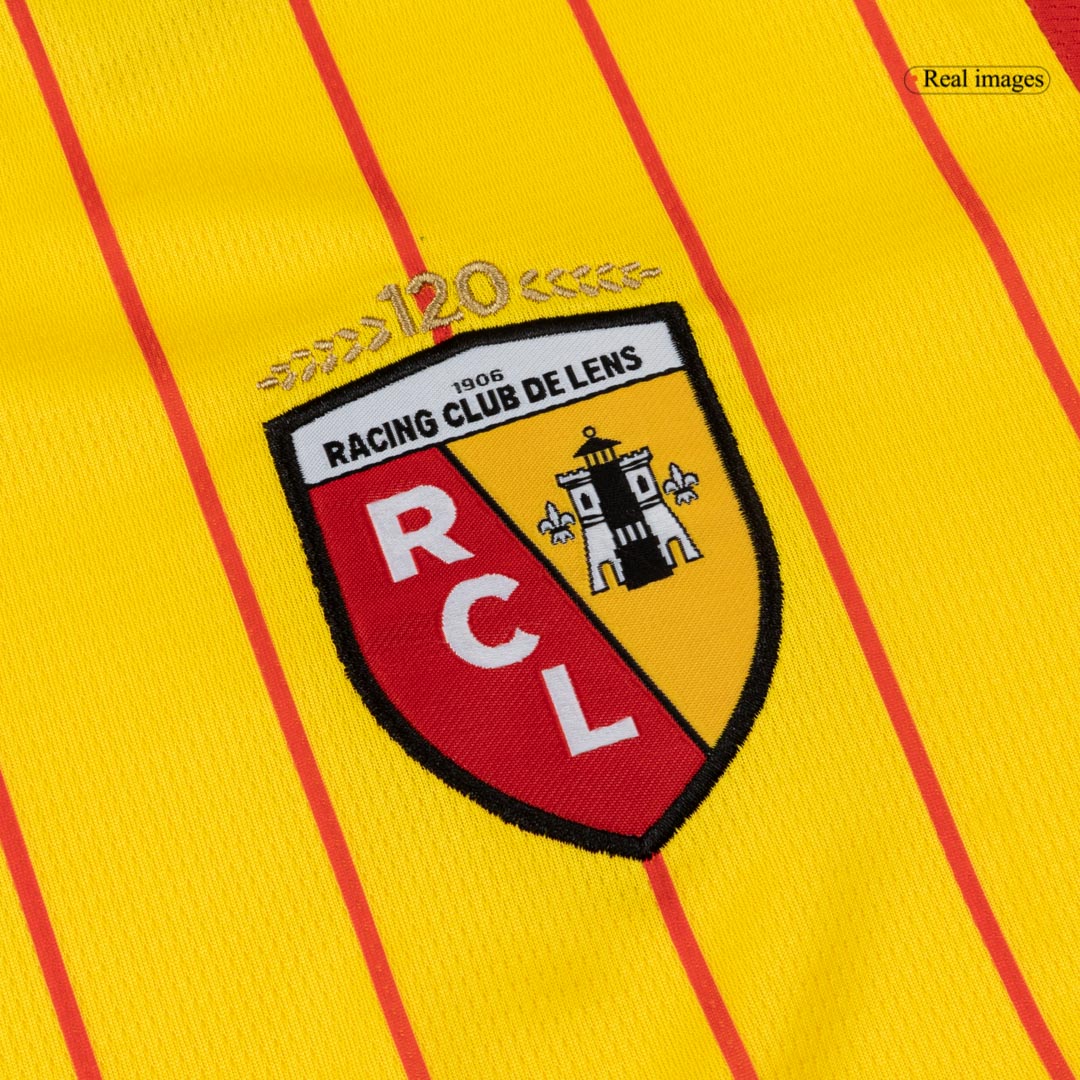 RC Lens Soccer Jersey Home Shirt 2025/26 - Image 6