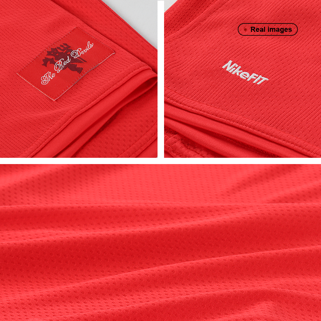 Manchester United Jersey RONALDO #7 Custom Home Soccer Jersey 2007/08 - Image 8