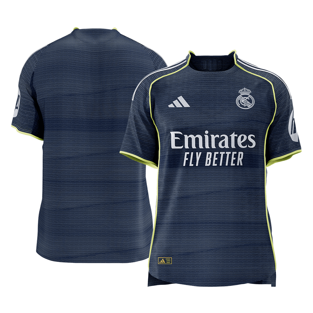Real Madrid Away Custom Player Version Soccer Jersey 2025/26 - Image 3