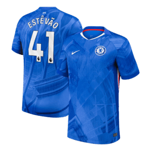 Chelsea Jersey Custom ESTÊVÃO #41 Soccer Jersey Home 2025/26