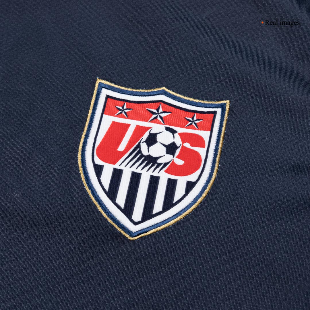 USA Retro Jersey Away Long Sleeve Soccer Shirt 2010 - Image 5