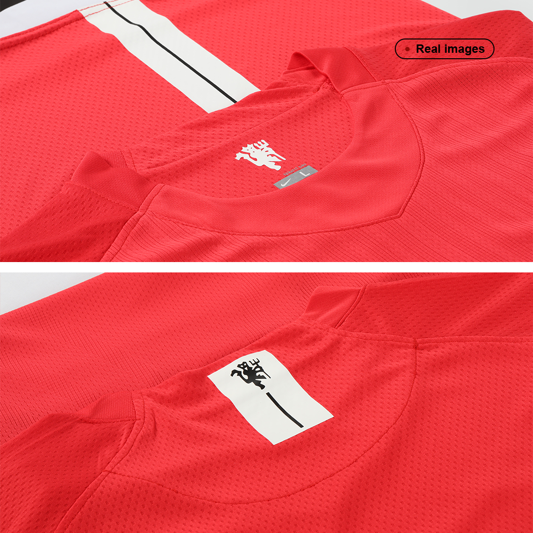 Manchester United Jersey RONALDO #7 Custom Home Soccer Jersey 2007/08 - Image 7