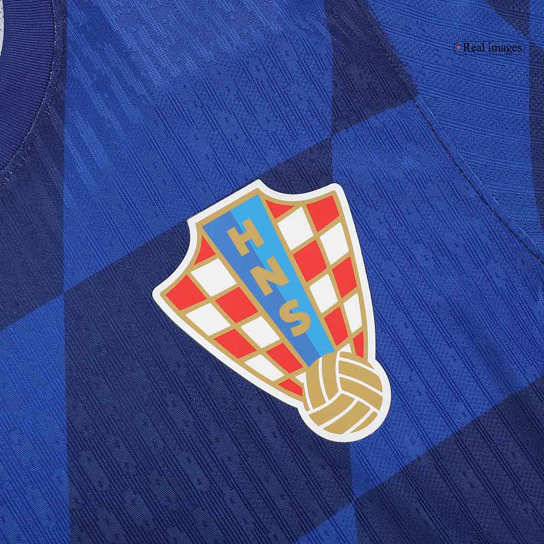 Croatia Away Custom Player Version Soccer Jersey Euro - Image 7