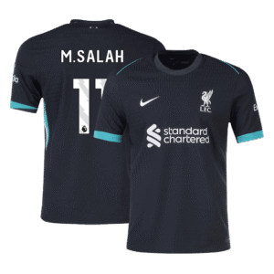Liverpool M.SALAH #11 Custom Player Version Away Soccer Jersey