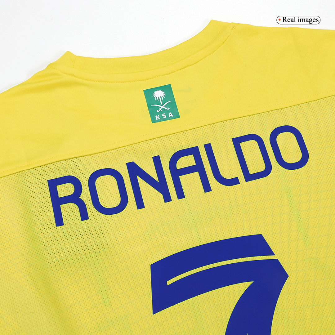 Al Nassr Jersey Custom RONALDO #7 Soccer Jersey Home 2023/24 - Image 9