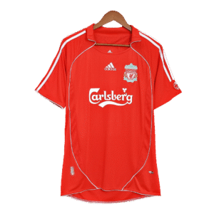 Liverpool 2006/07 Retro Jersey Home Soccer Shirt