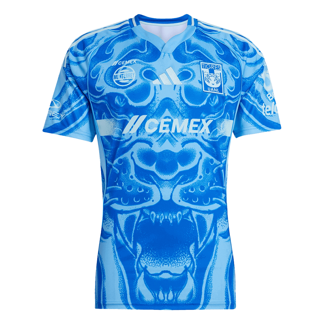 Tigres UANL Soccer Jersey Away Custom Shirt 2025/26 - Image 4