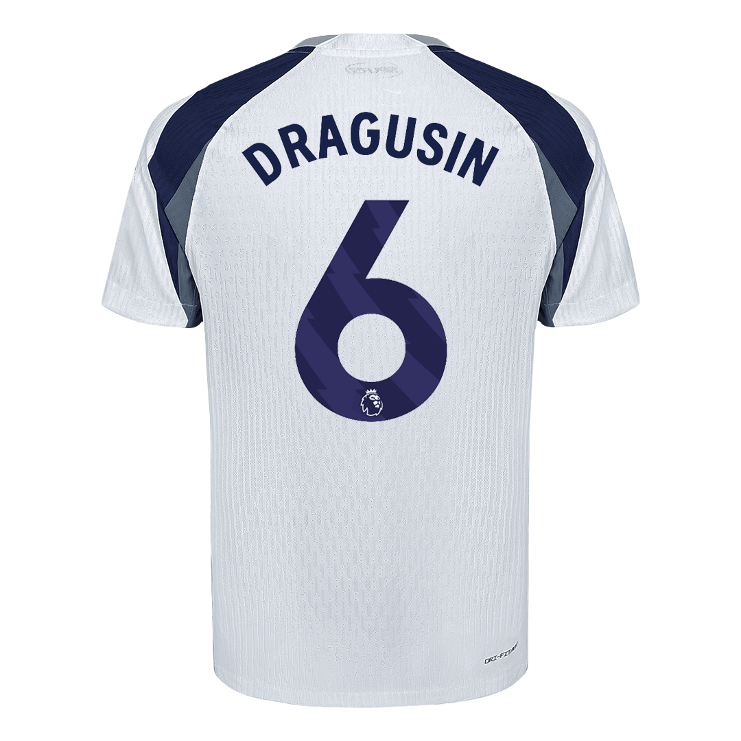 Tottenham Hotspur DRAGUSIN #6 Home Custom Player Version Soccer Jersey 2025/26 - Image 3