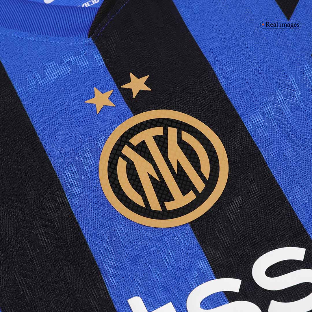 Inter Milan Home Custom Player Version Soccer Jersey - Image 8