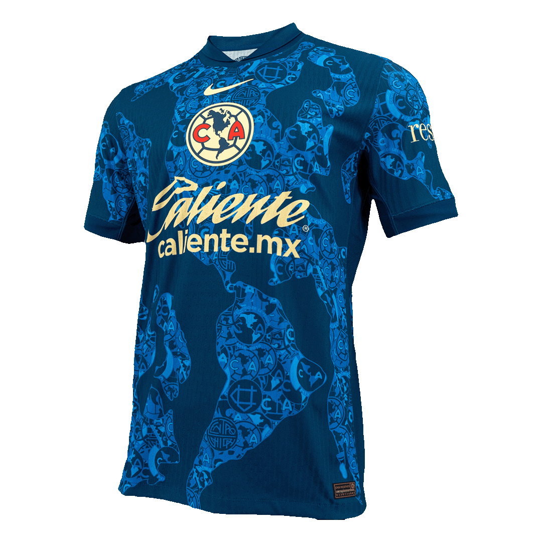 Club America Aguilas Away Custom Player Version Soccer Jersey
