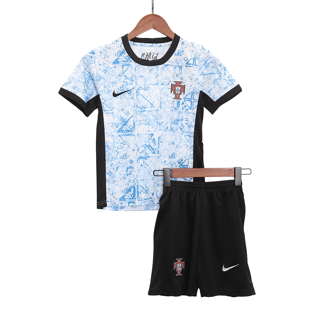 Kids Portugal Custom Away Soccer Kits - Image 3