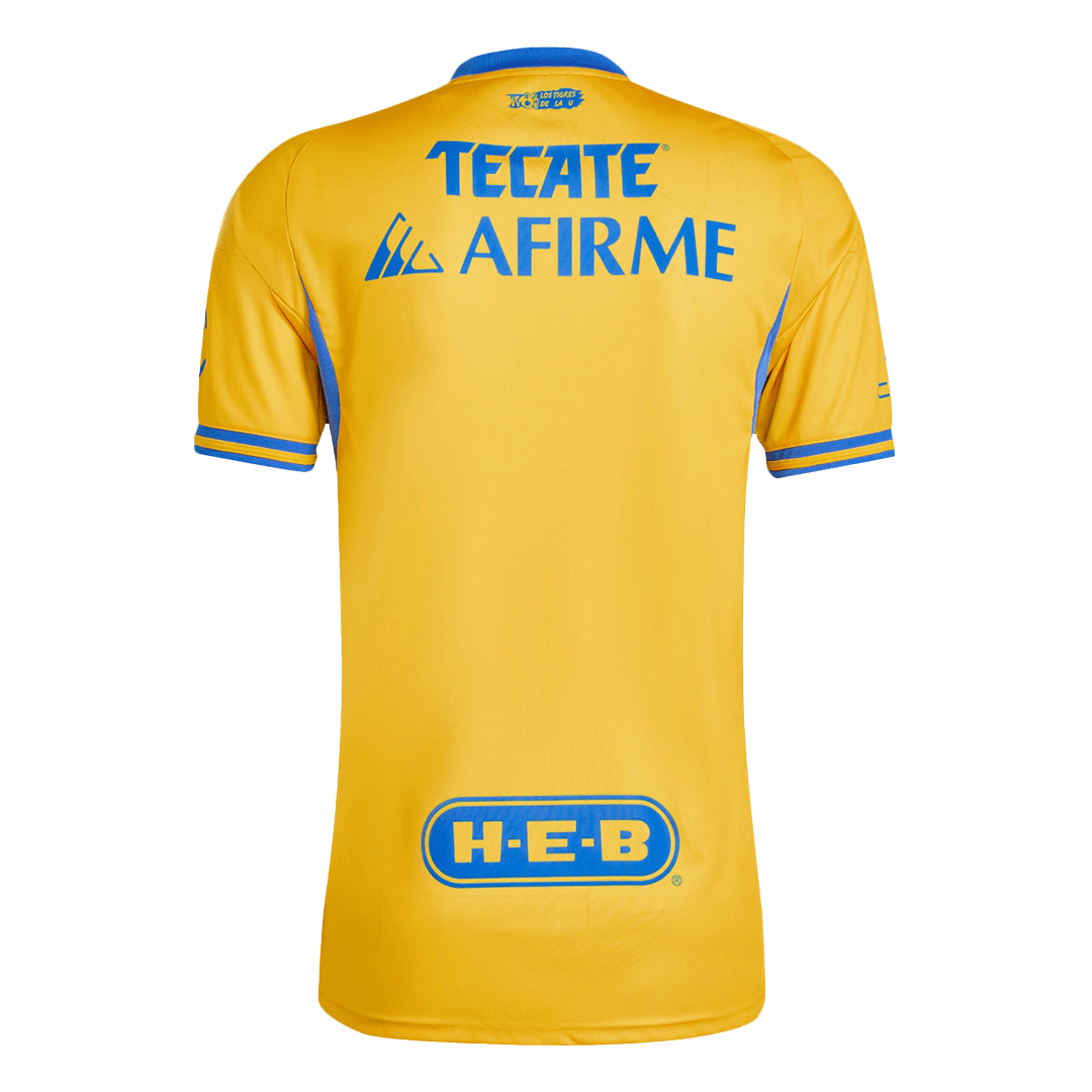 Tigres UANL Soccer Jersey Home Shirt 2025/26 - Image 2