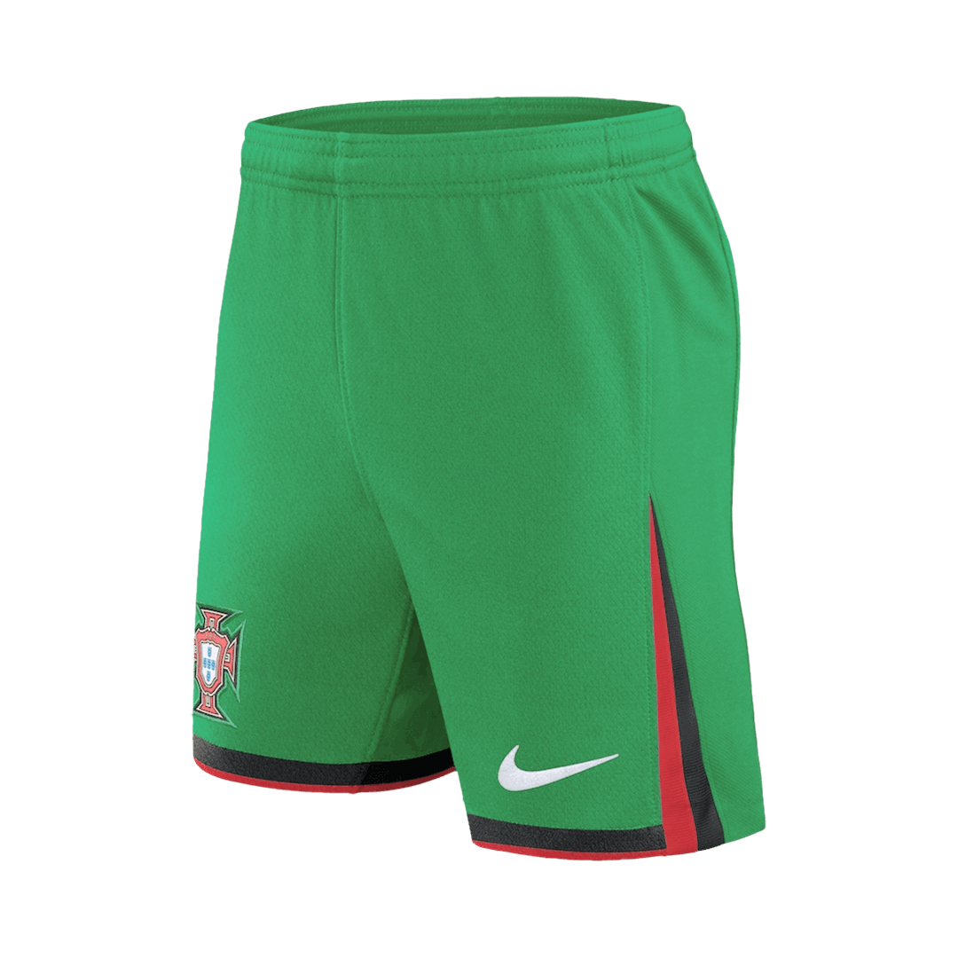 Portugal Soccer Shorts Custom Home - Image 2