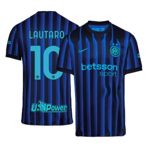 LAUTARO #10 Inter Milan Soccer Jersey Home Custom Shirt 2025/26