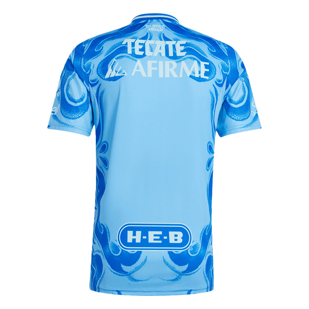 Tigres UANL Soccer Jersey Away Custom Shirt 2025/26 - Image 2