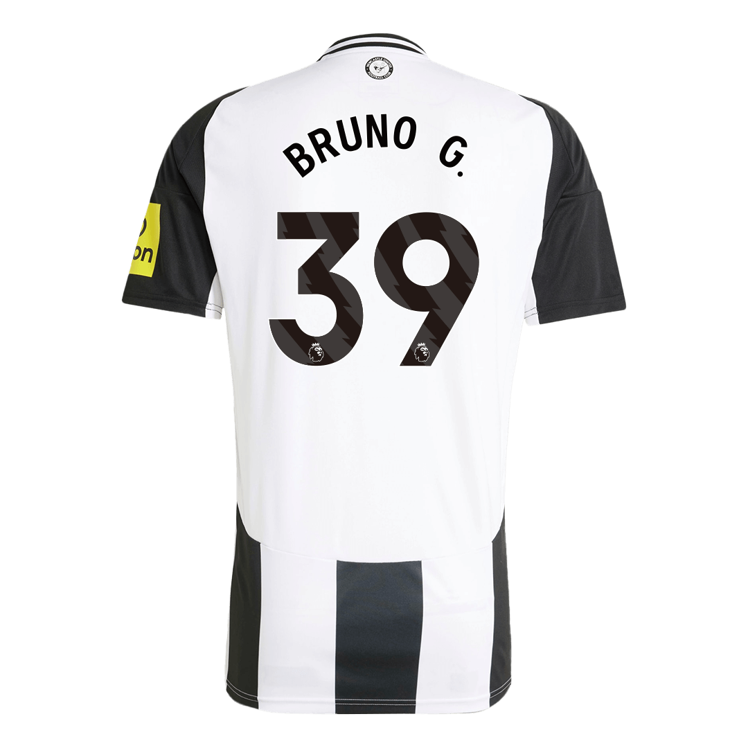 Newcastle United Jersey Custom BRUNO G. #39 Soccer Jersey Home - Image 3