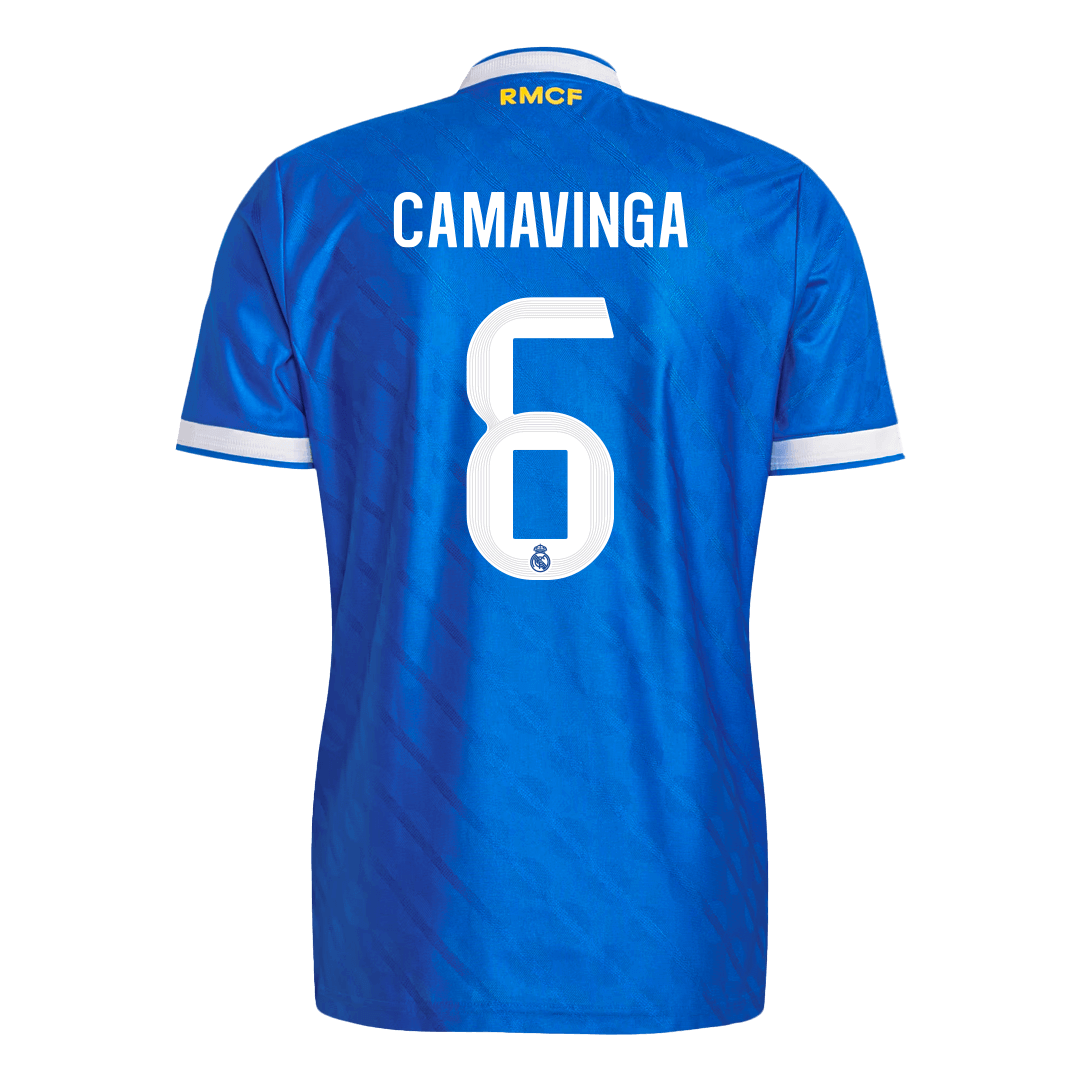 Real Madrid CAMAVINGA #6 Third Away Custom Player Version Soccer Jersey 2025/26 - Image 3