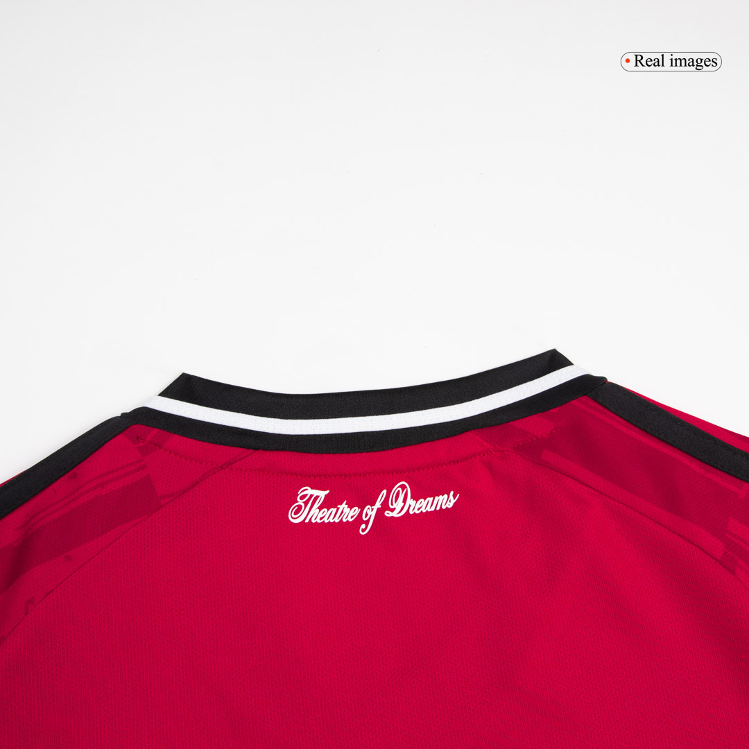 B.FERNANDES #8 Manchester United Soccer Jersey Home Custom Shirt 2025/26 - Image 10