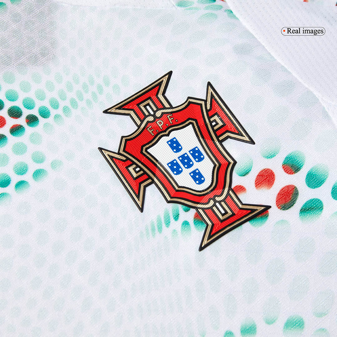 Portugal RONALDO #7 Away Custom Player Version Soccer Jersey 2025 - Image 8