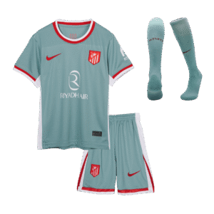 Kids Atletico Madrid Custom Away Full Soccer Kits2024/25
