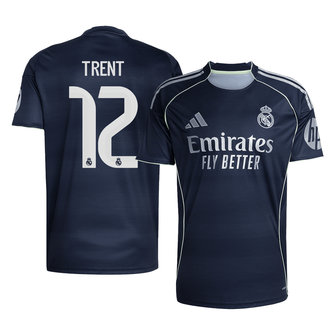 TRENT #12 Real Madrid Soccer Jersey Away Custom Shirt 2025/26