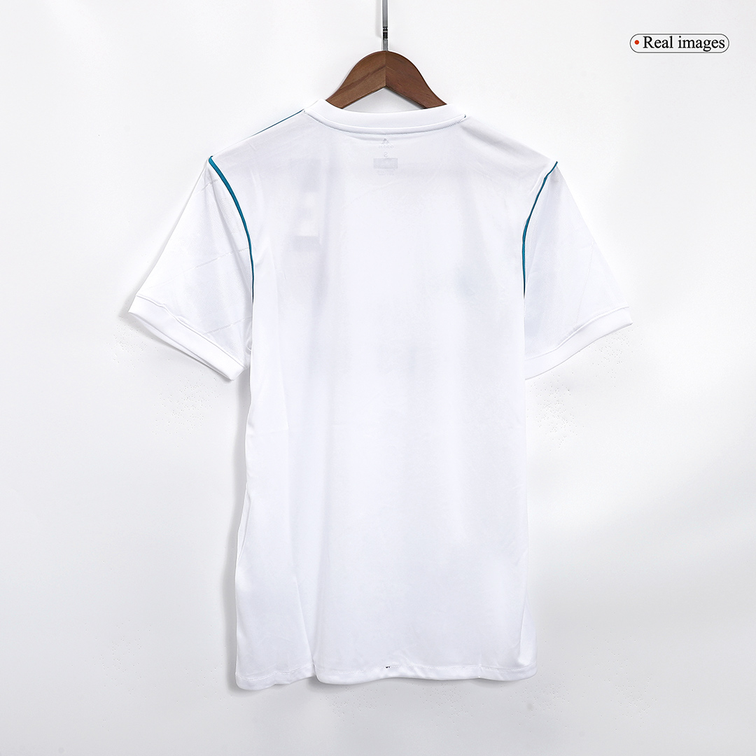 SERGIO RAMOS #4 Real Madrid Retro Jersey Home Soccer Shirt 2017/18 - Image 3