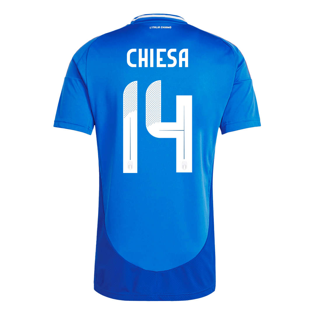 CHIESA #14 Italy Soccer Jersey Home Custom Shirt - Image 3