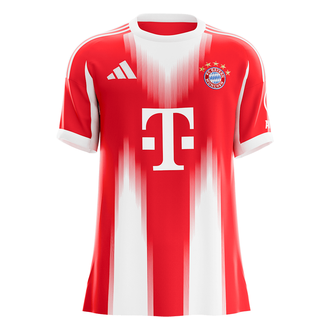 Bayern Munich Home Soccer Uniform Kits 2025/26 - Image 3