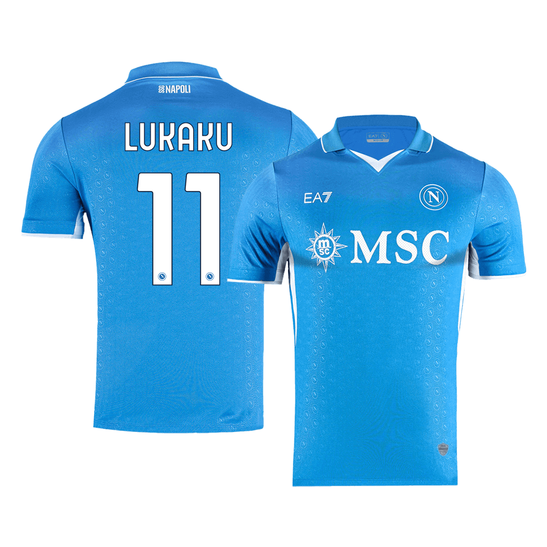Napoli LUKAKU #11 Home Custom Player Version Soccer Jersey