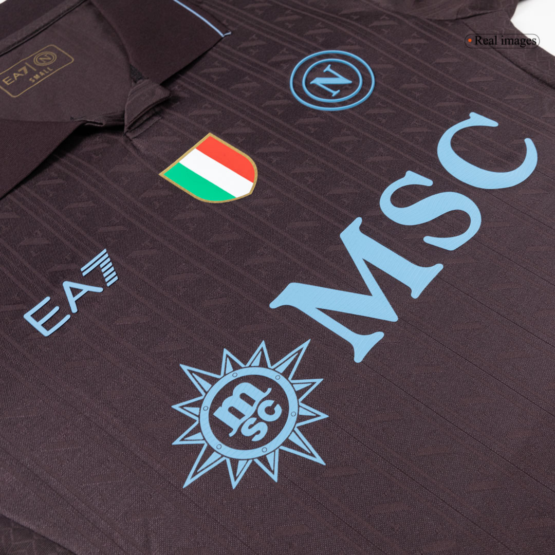Napoli Third Away Custom Player Version Soccer Jersey 2025/26 - Image 9