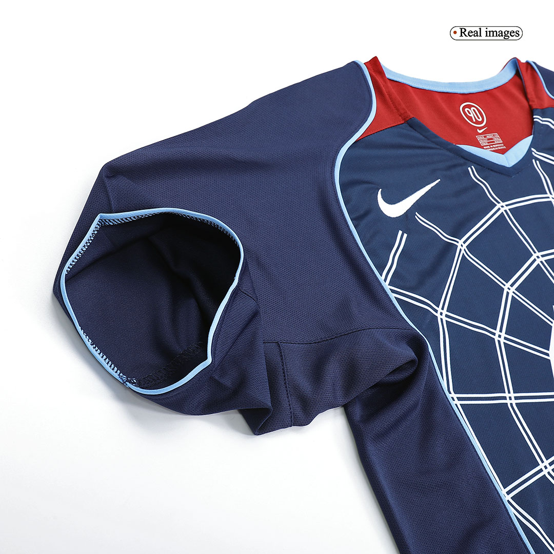 Atletico Madrid Retro Jersey Away Soccer Shirt 2004/05 - Image 8