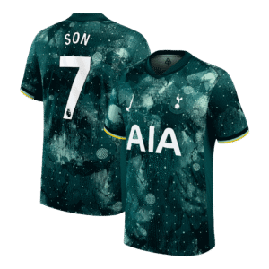 Tottenham Hotspur SON #7 Third Away Custom Player Version Soccer Jersey