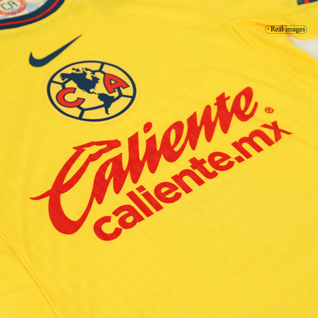 Club America Aguilas Home Custom Player Version Soccer Jersey - Image 9
