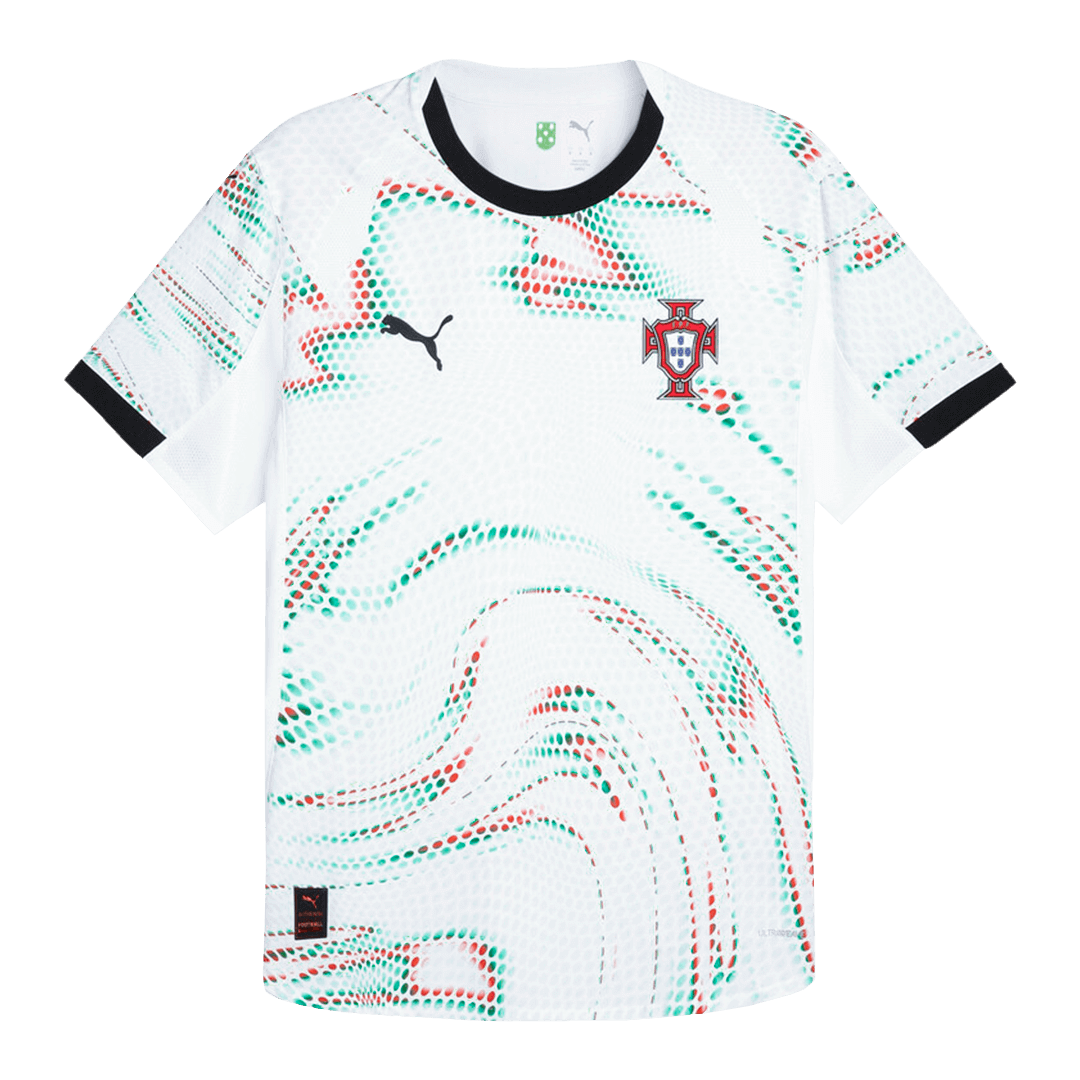 Portugal Away Custom Player Version Soccer Jersey 2025