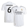 Real Madrid CAMAVINGA #6 Home Custom Player Version Soccer Jersey
