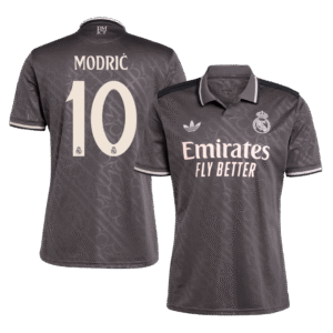 Real Madrid Jersey Custom MODRIĆ #10 Soccer Jersey Third Away