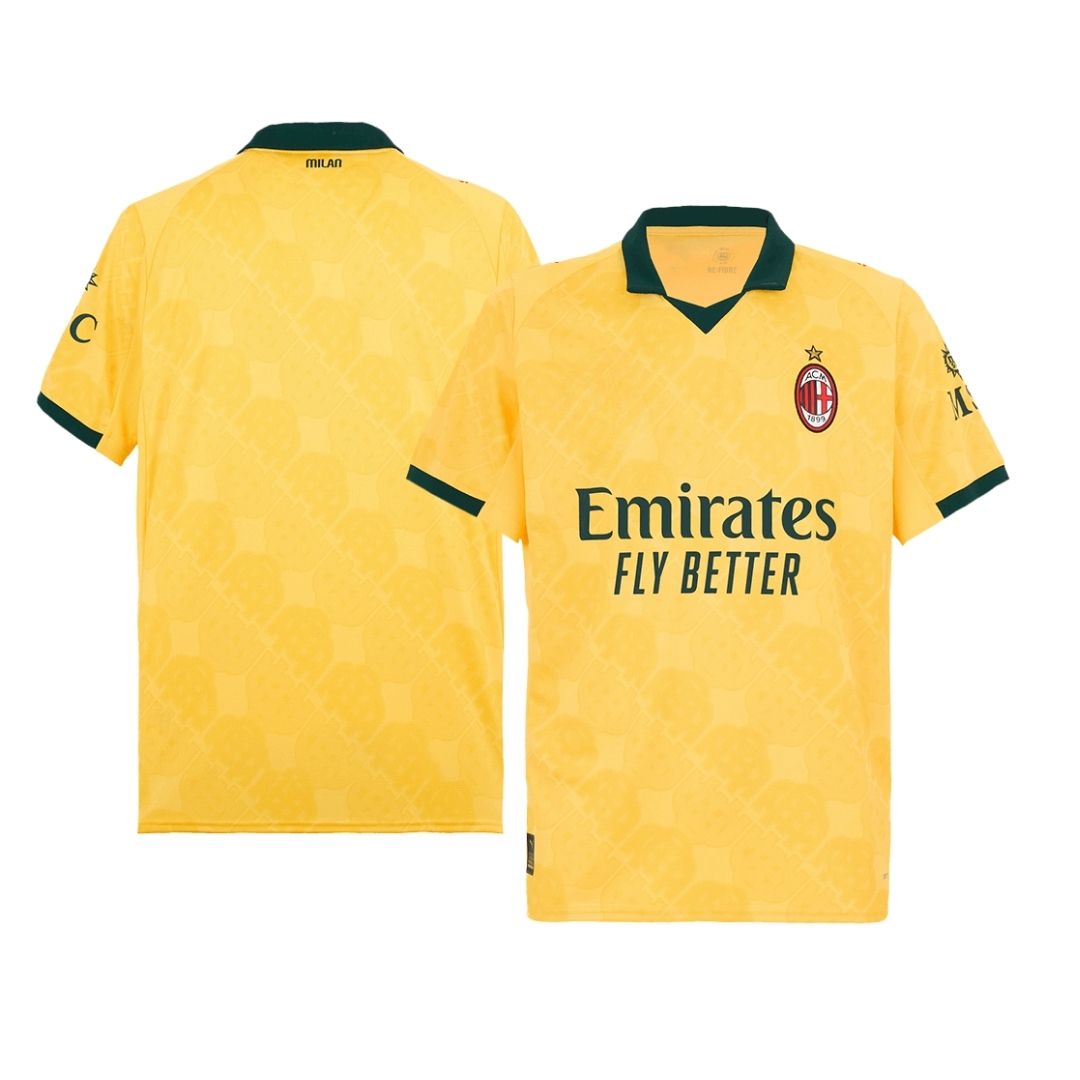 AC Milan Soccer Jersey Third Away Custom Shirt 2025/26 - Image 3