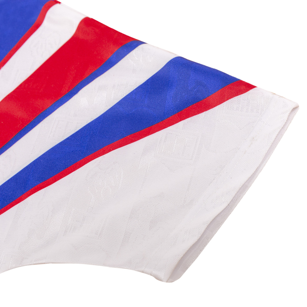 France Retro Jersey Away Soccer Shirt 1996 - Image 5