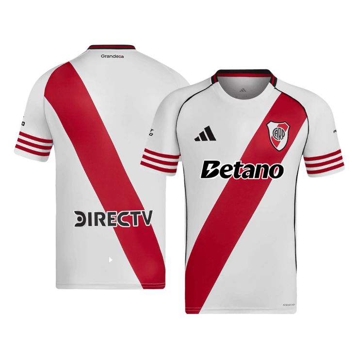 River Plate Soccer Jersey Home Shirt 2025/26 - Image 3