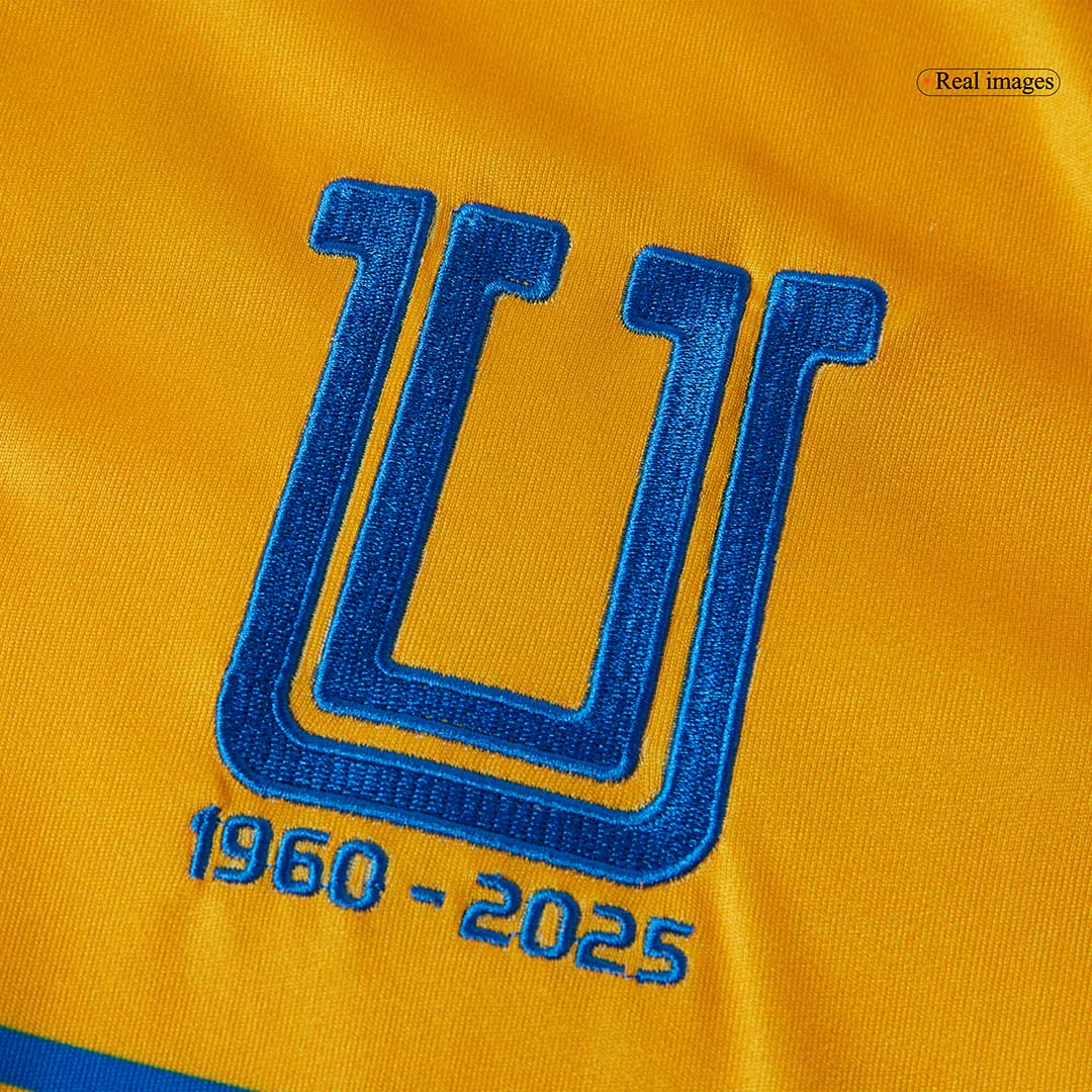Tigres UANL Soccer Jersey Home Shirt 2025/26 - Image 8
